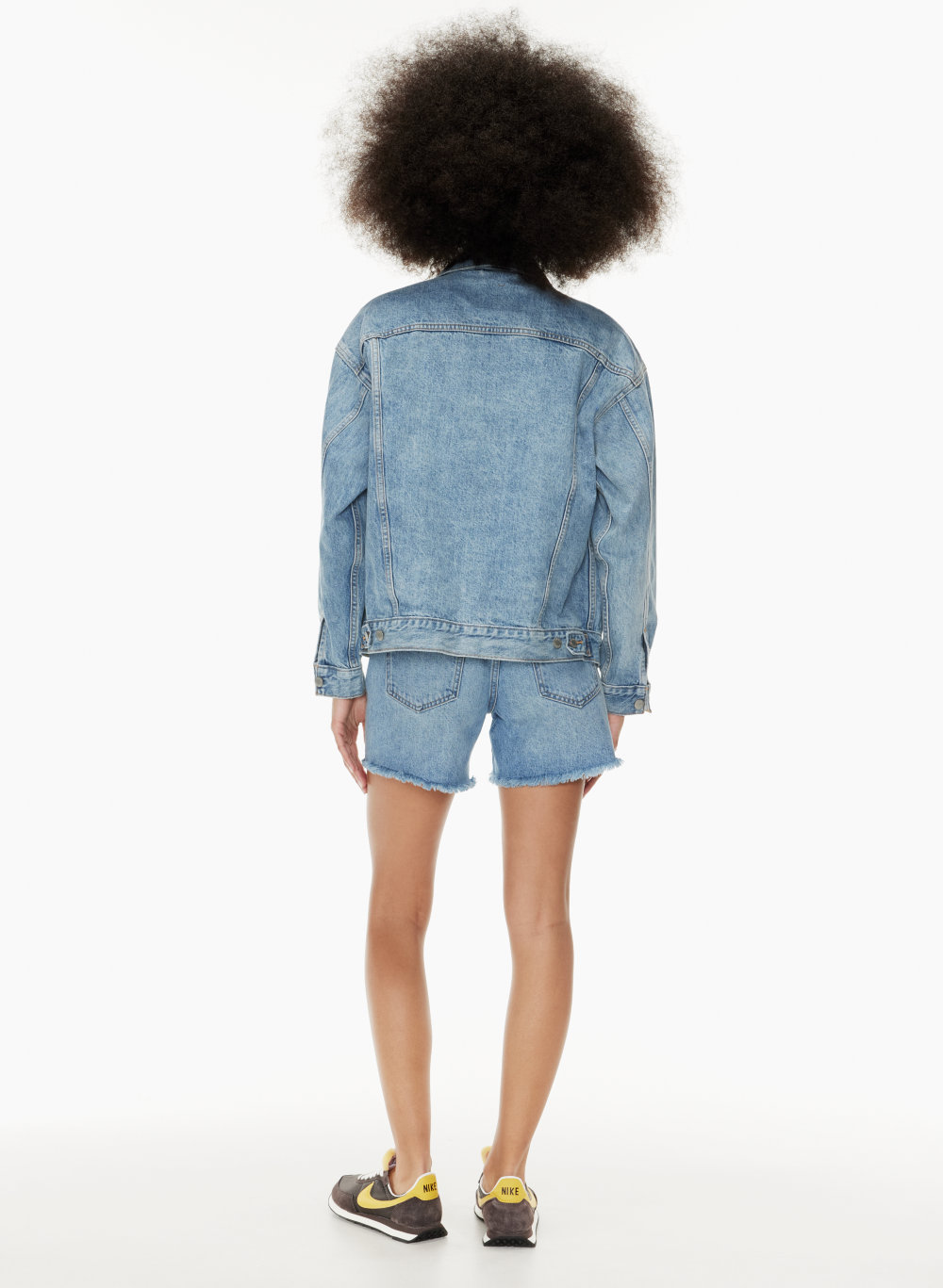 aritzia denim jacket