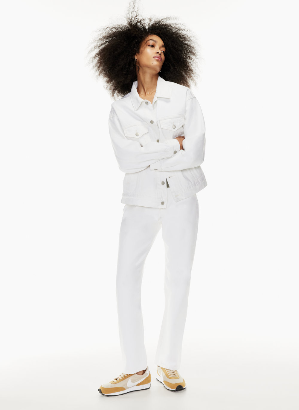 aritzia denim jacket