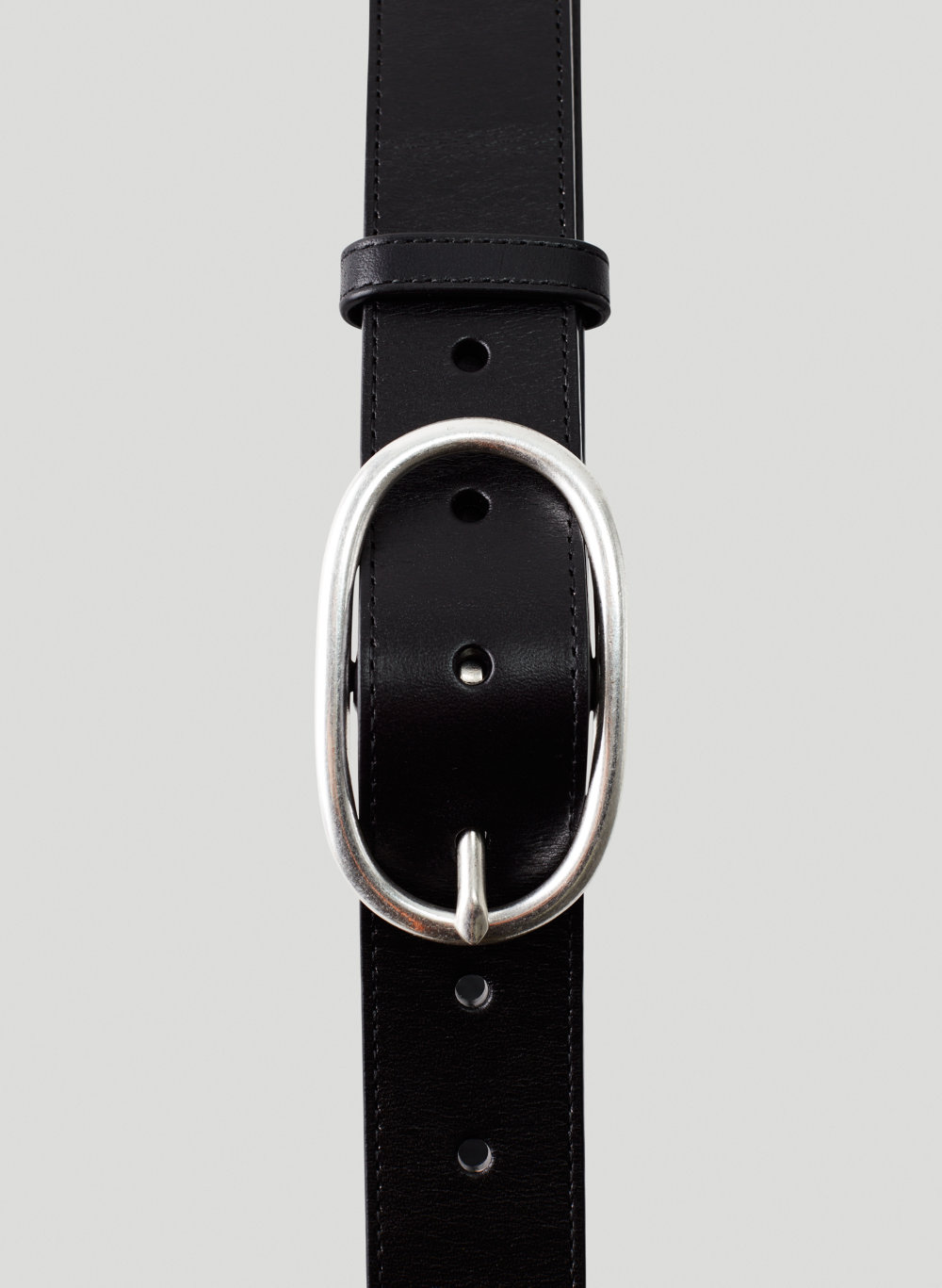 leather ring belt
