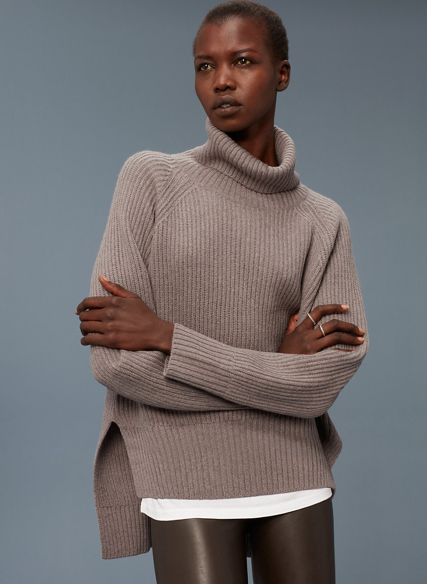 LIN SWEATER - Merino-wool turtleneck sweater LIN SWEATER - Merino-wool turtleneck sweater
