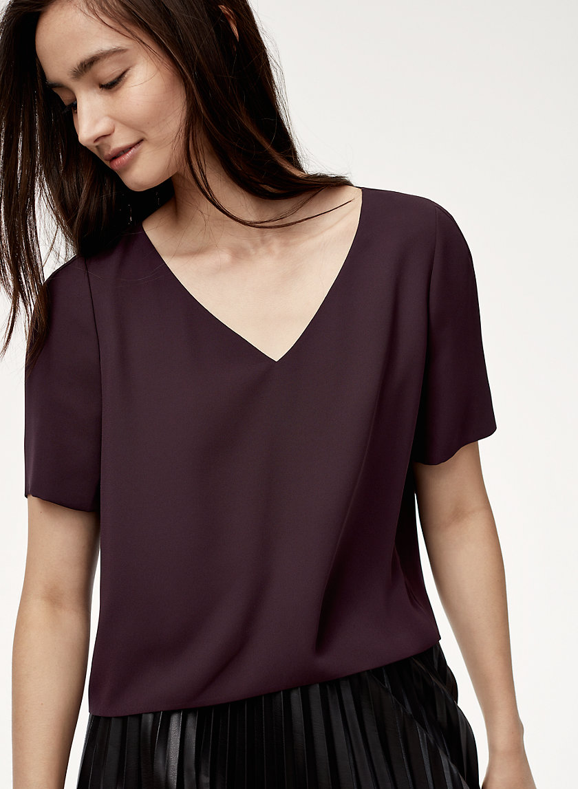RANDY BLOUSE - Cropped, short-sleeve blouse RANDY BLOUSE - Cropped, short-sleeve blouse