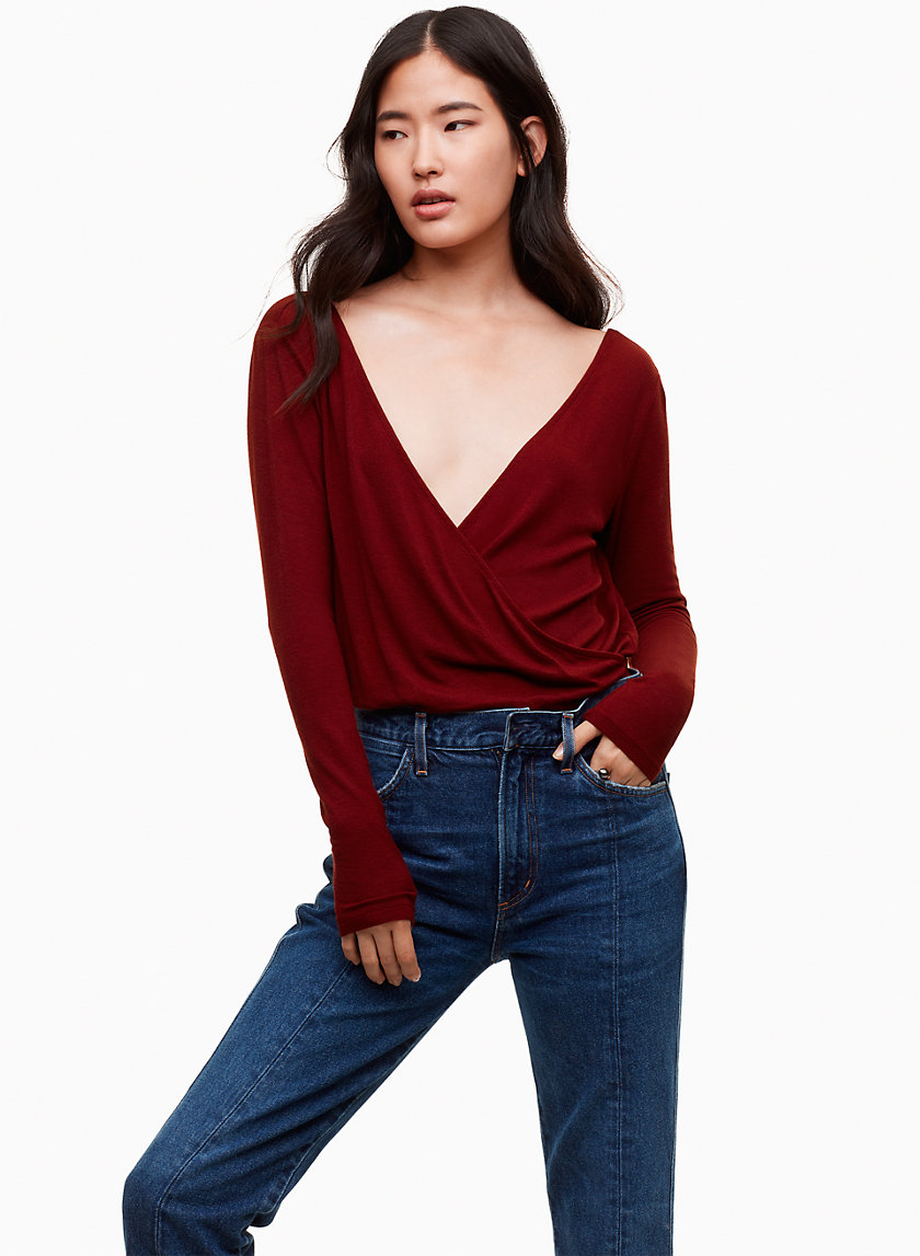 aritzia t shirt bodysuit