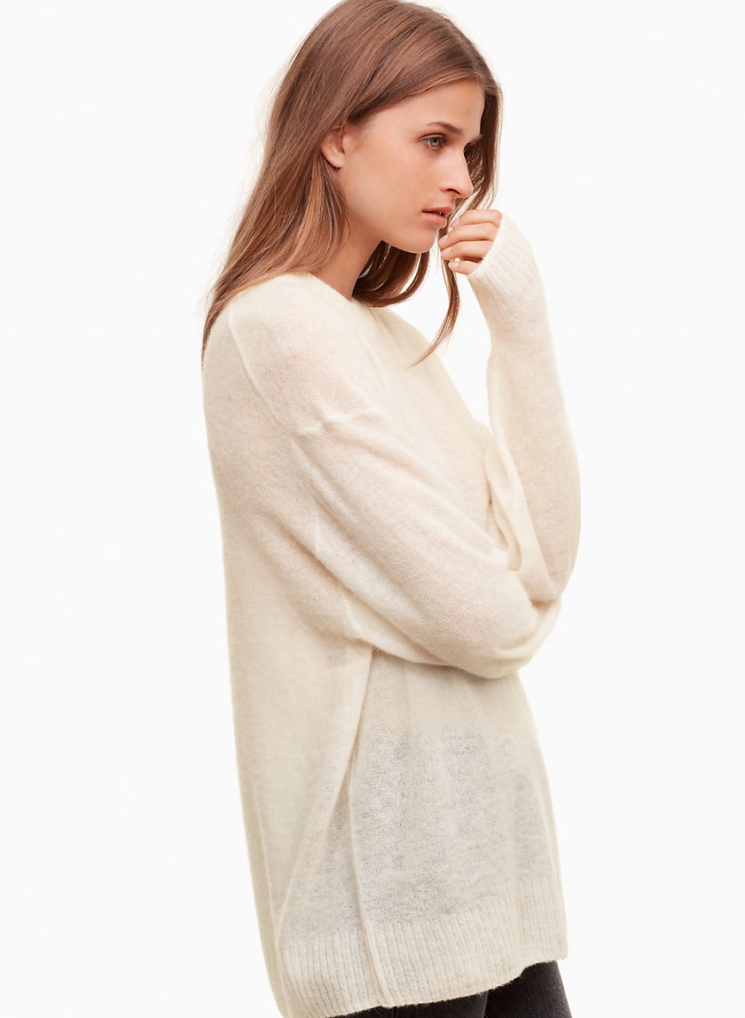 white sweater aritzia