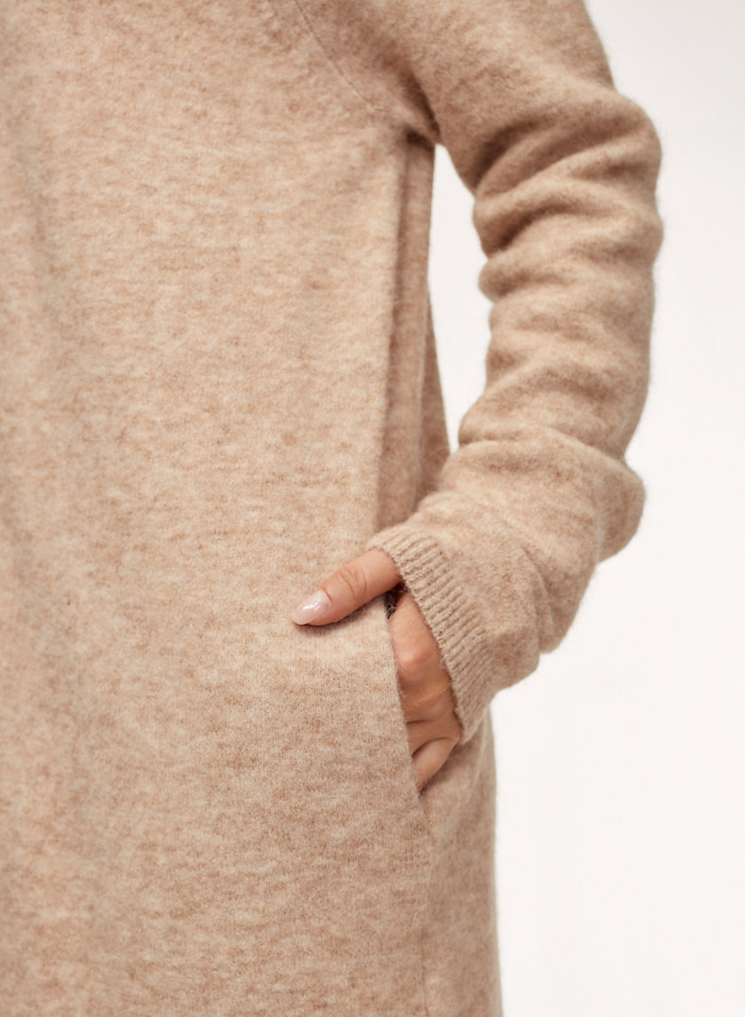 AMMONIUS SWEATER - Long, hooded cardigan with pockets AMMONIUS SWEATER - Long, hooded cardigan with pockets