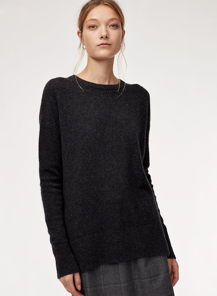 LANA SWEATER - Relaxed cashmere sweater LANA SWEATER - Relaxed cashmere sweater
