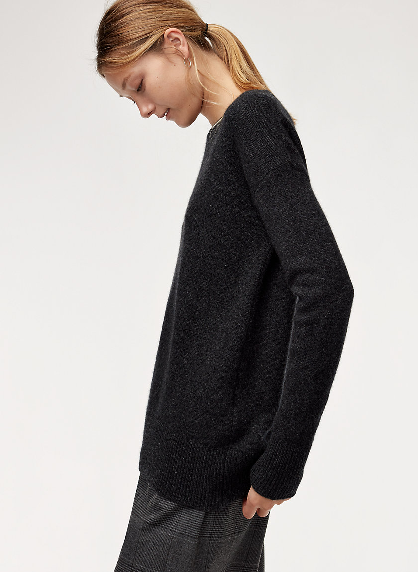 LANA SWEATER - Relaxed cashmere sweater LANA SWEATER - Relaxed cashmere sweater