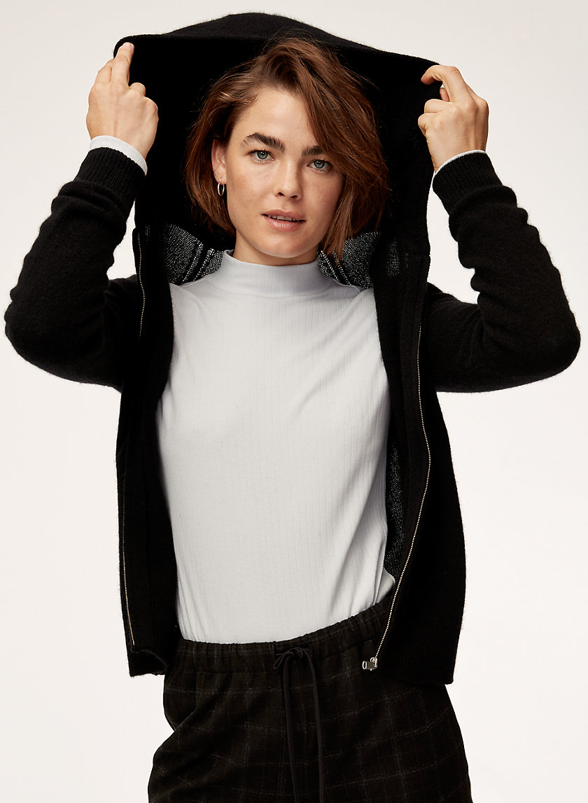 The Group by Babaton CASHMERE ZIP HOODIE | Aritzia The Group by Babaton CASHMERE ZIP HOODIE | Aritzia