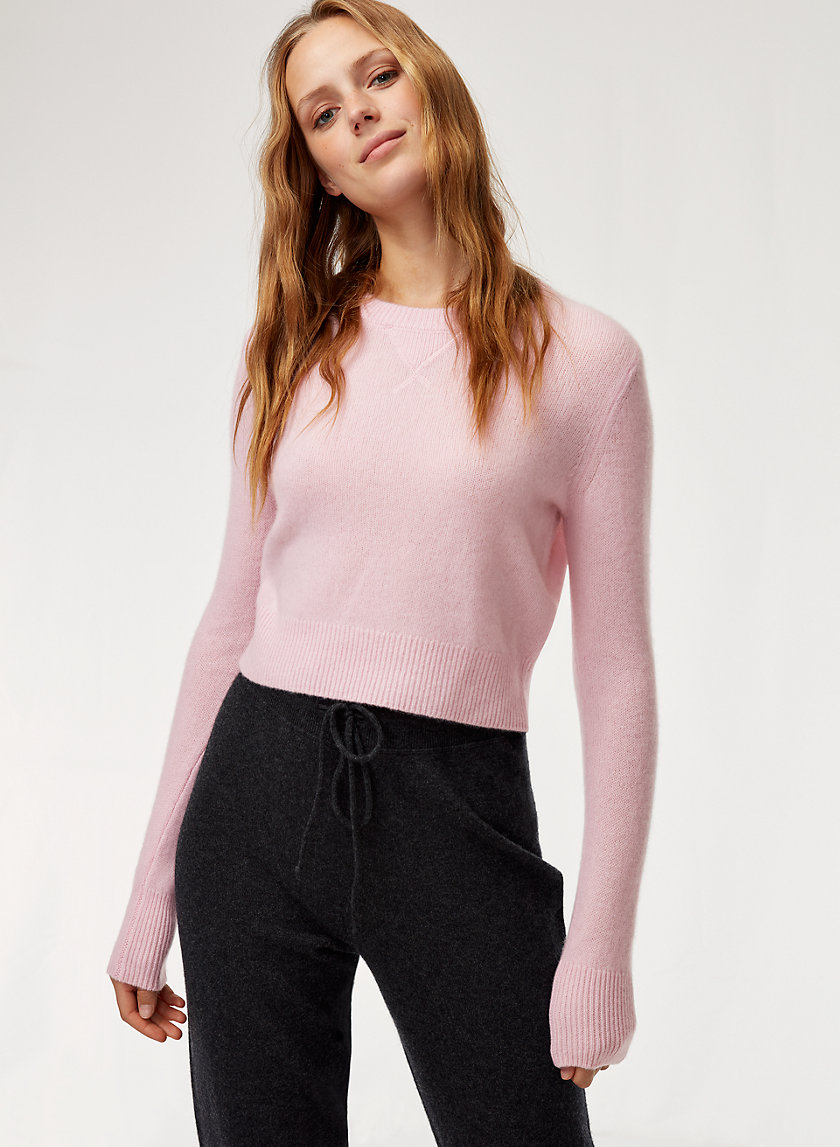 The Group by Babaton SHRUNKEN CASHMERE CREW | Aritzia The Group by Babaton SHRUNKEN CASHMERE CREW | Aritzia