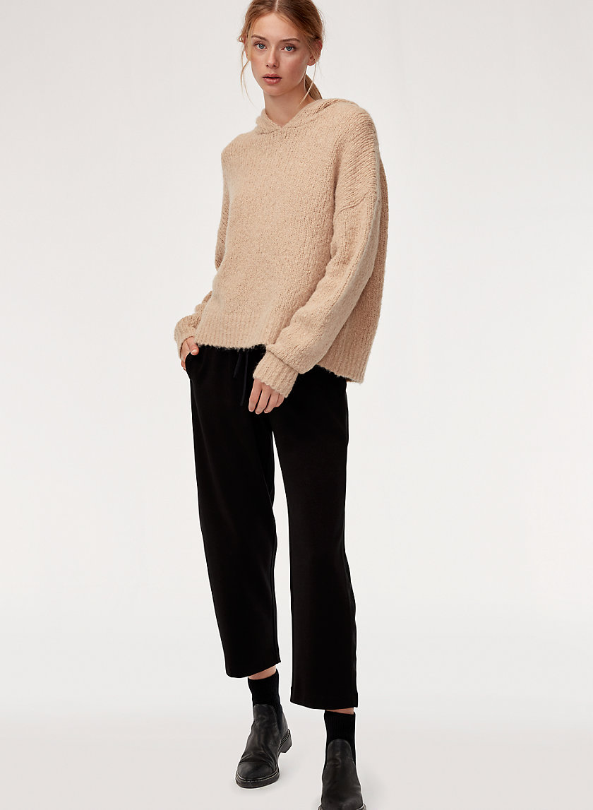 MICHELLE HOODIE - Knitted pullover hoodie MICHELLE HOODIE - Knitted pullover hoodie
