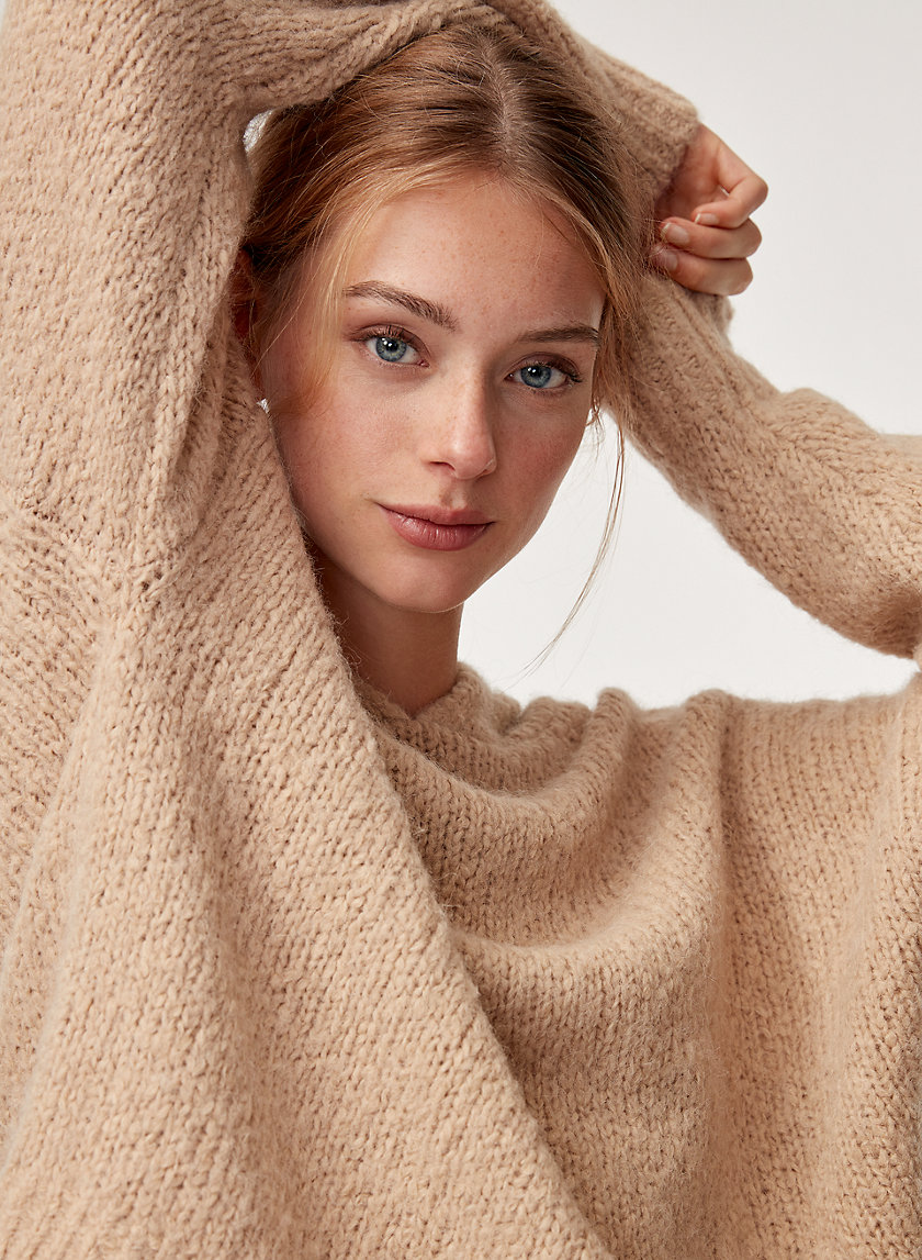 MICHELLE HOODIE - Knitted pullover hoodie MICHELLE HOODIE - Knitted pullover hoodie