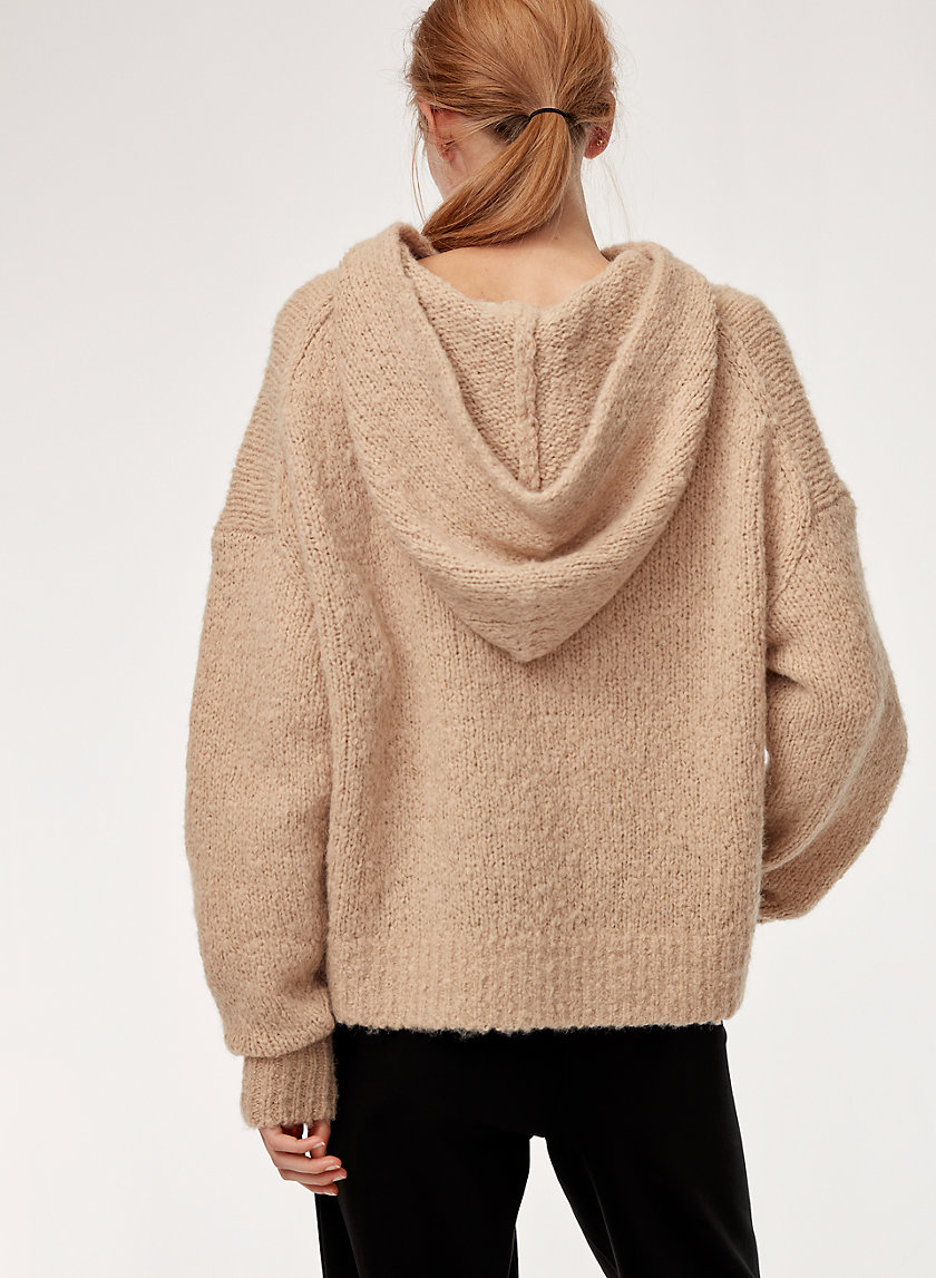 MICHELLE HOODIE - Knitted pullover hoodie MICHELLE HOODIE - Knitted pullover hoodie