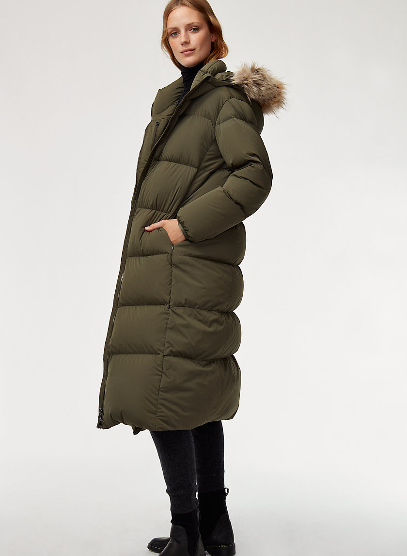 PARK CITY LONG PUFFER - Water-repellent, long down puffer jacket PARK CITY LONG PUFFER - Water-repellent, long down puffer jacket