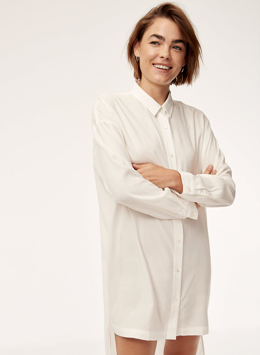 RENATA DRESS - Oversized, flannel shirtdress RENATA DRESS - Oversized, flannel shirtdress
