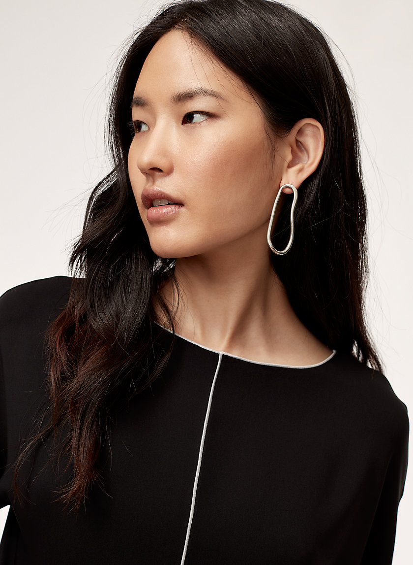 ABASI BLOUSE - Cropped tie-front blouse ABASI BLOUSE - Cropped tie-front blouse
