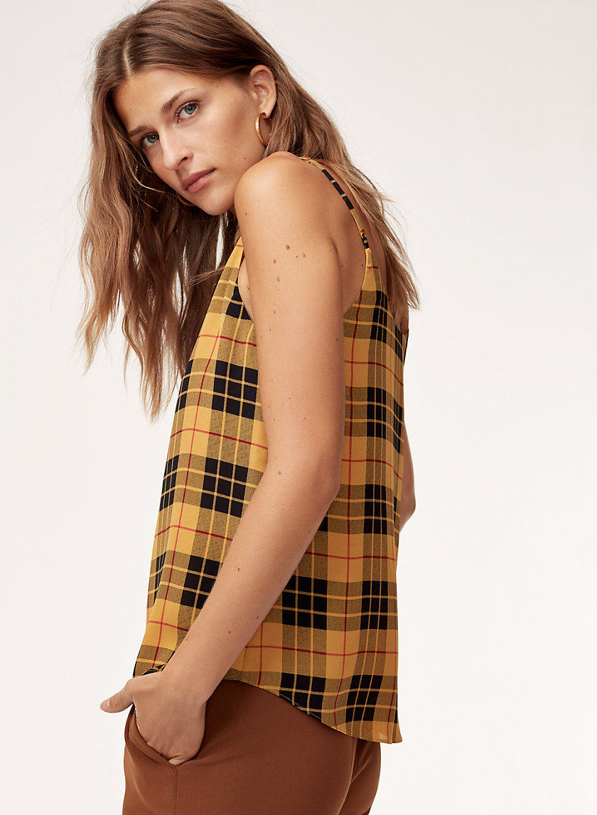 EVERLY CAMISOLE - Checkered camisole EVERLY CAMISOLE - Checkered camisole