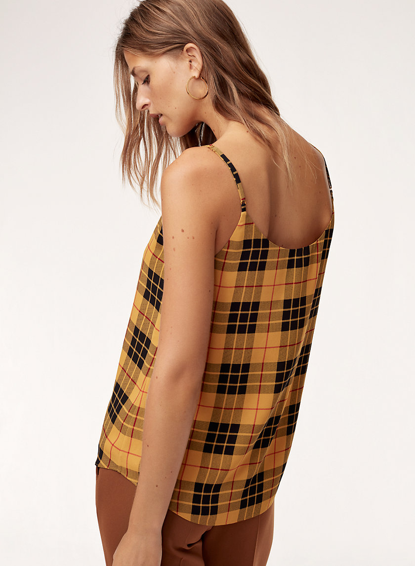 EVERLY CAMISOLE - Checkered camisole EVERLY CAMISOLE - Checkered camisole
