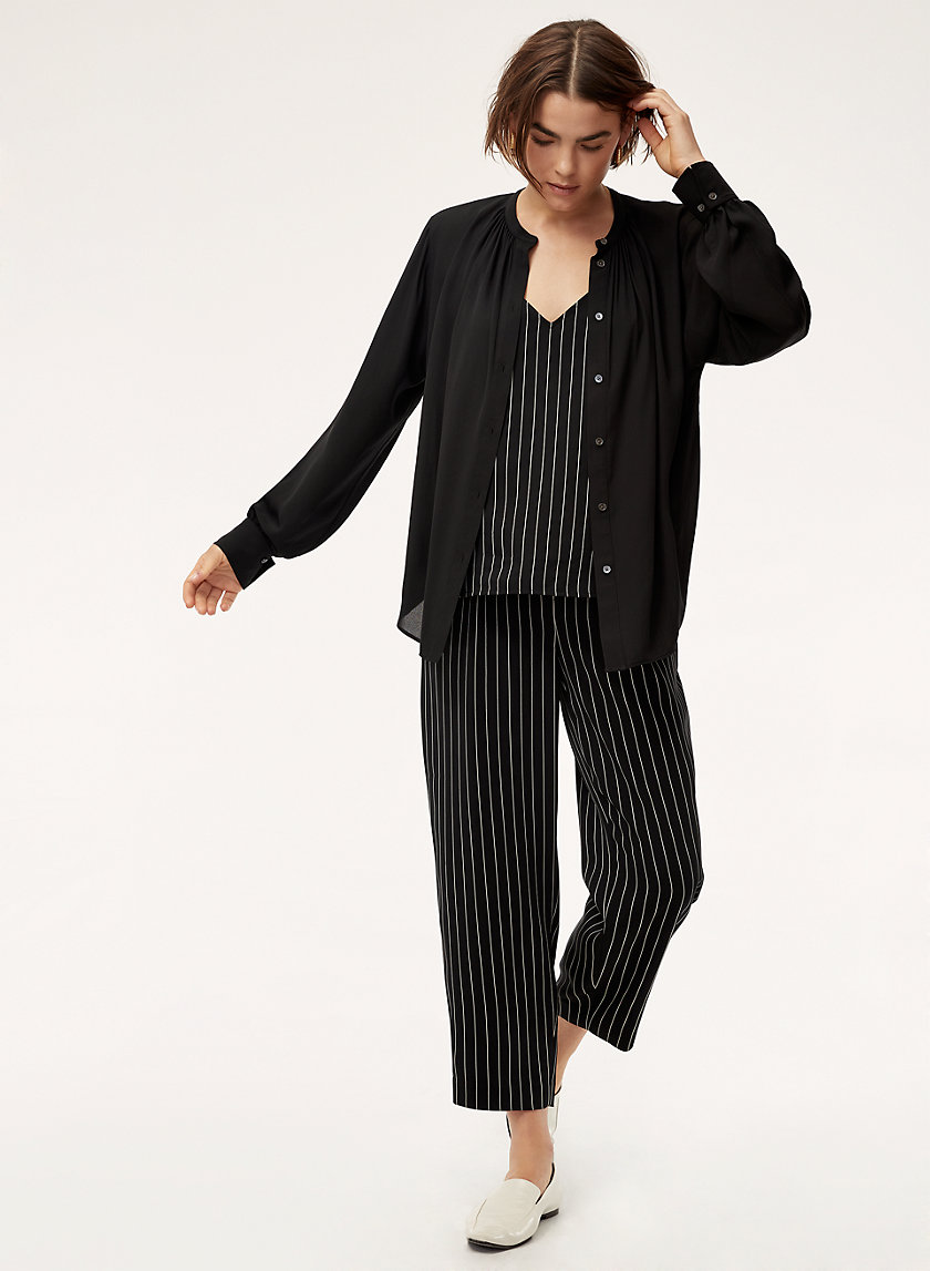 GENE BLOUSE - Silky, button-down blouse GENE BLOUSE - Silky, button-down blouse