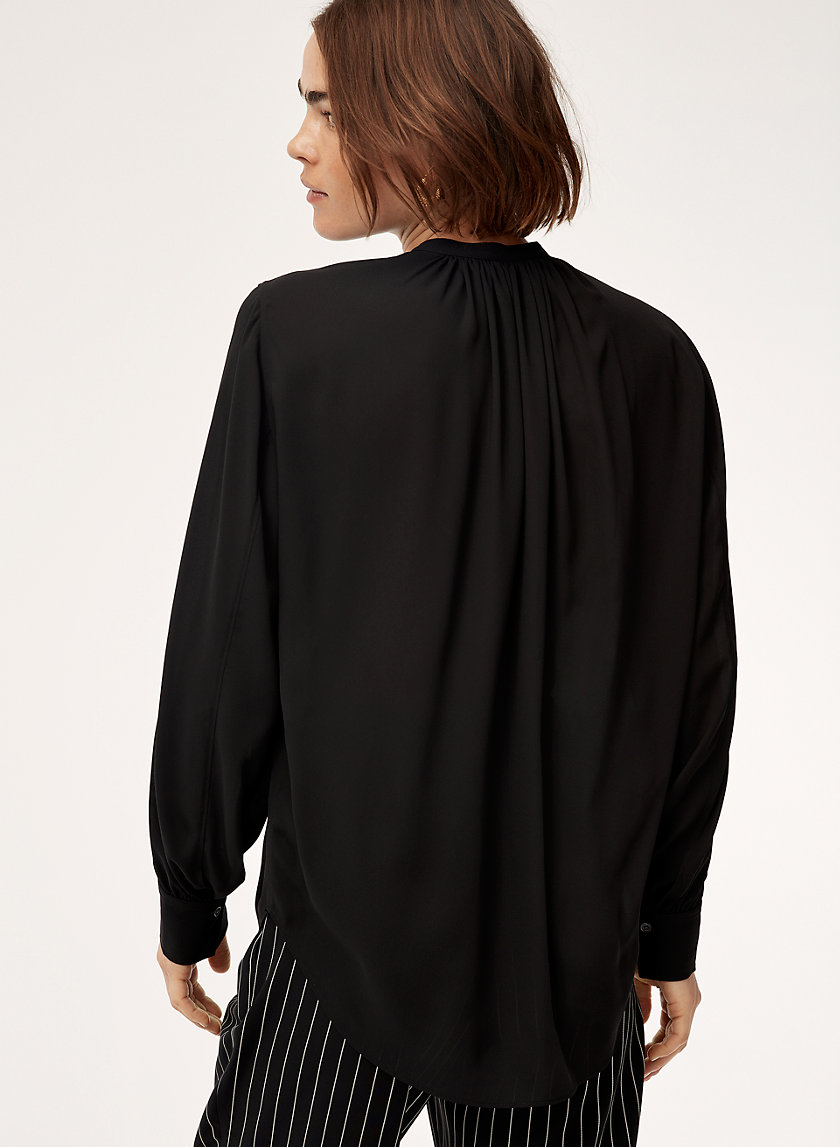 GENE BLOUSE - Silky, button-down blouse GENE BLOUSE - Silky, button-down blouse