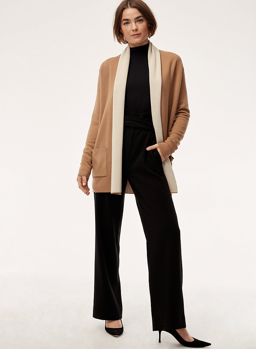 BEEKMAN SWEATER - Merino-wool-blend cardigan BEEKMAN SWEATER - Merino-wool-blend cardigan