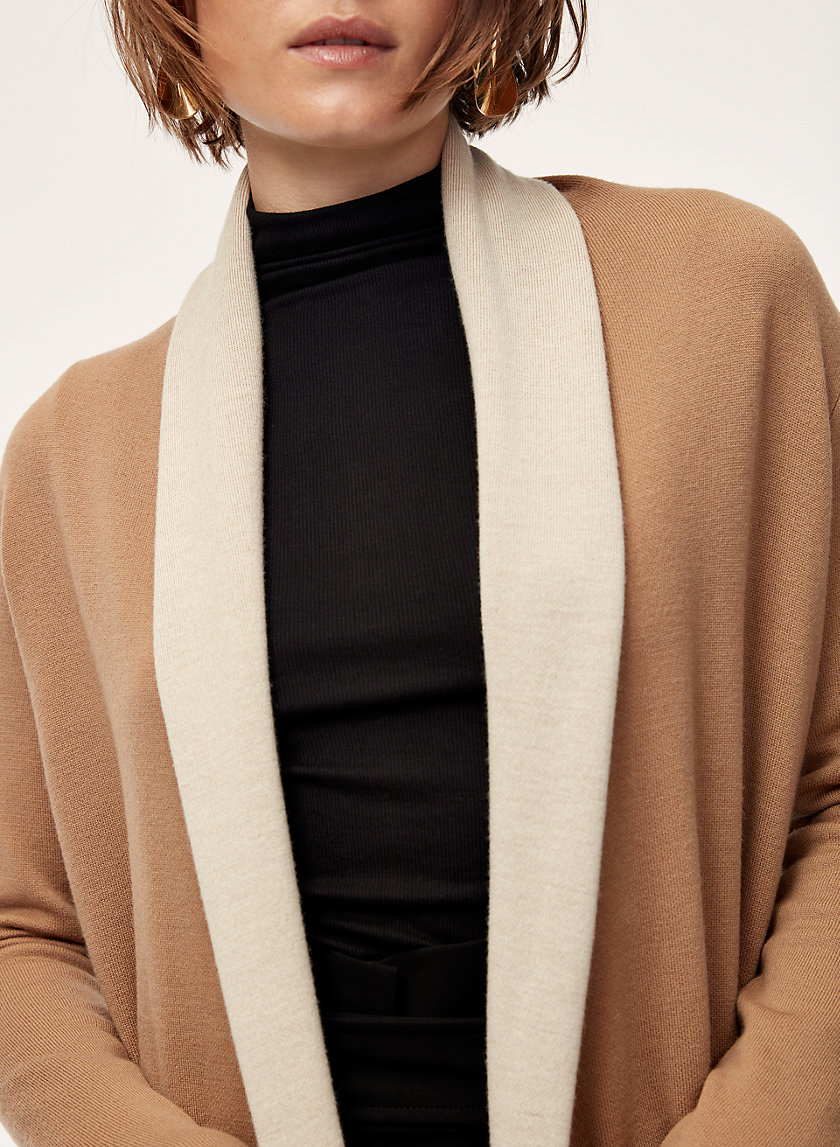 BEEKMAN SWEATER - Merino-wool-blend cardigan BEEKMAN SWEATER - Merino-wool-blend cardigan