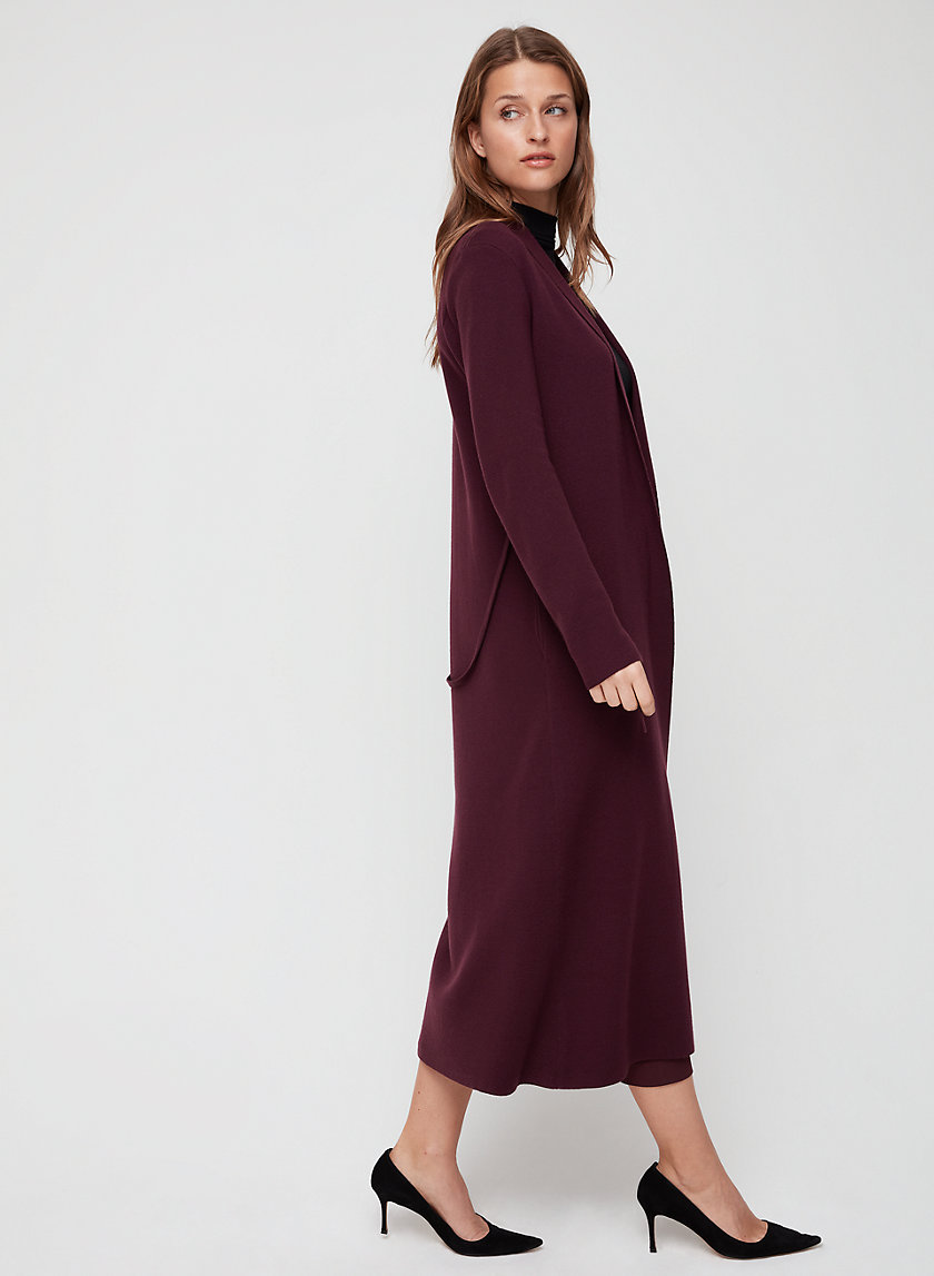 KIRBY SWEATER - Lightweight, belted cardigan KIRBY SWEATER - Lightweight, belted cardigan