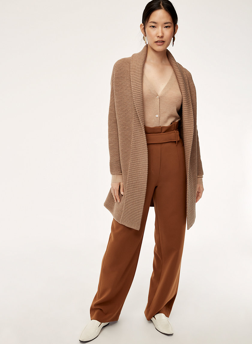 MATT CARDIGAN - Chunky-knit, collared cardigan MATT CARDIGAN - Chunky-knit, collared cardigan