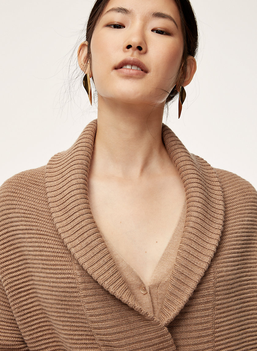 MATT CARDIGAN - Chunky-knit, collared cardigan MATT CARDIGAN - Chunky-knit, collared cardigan