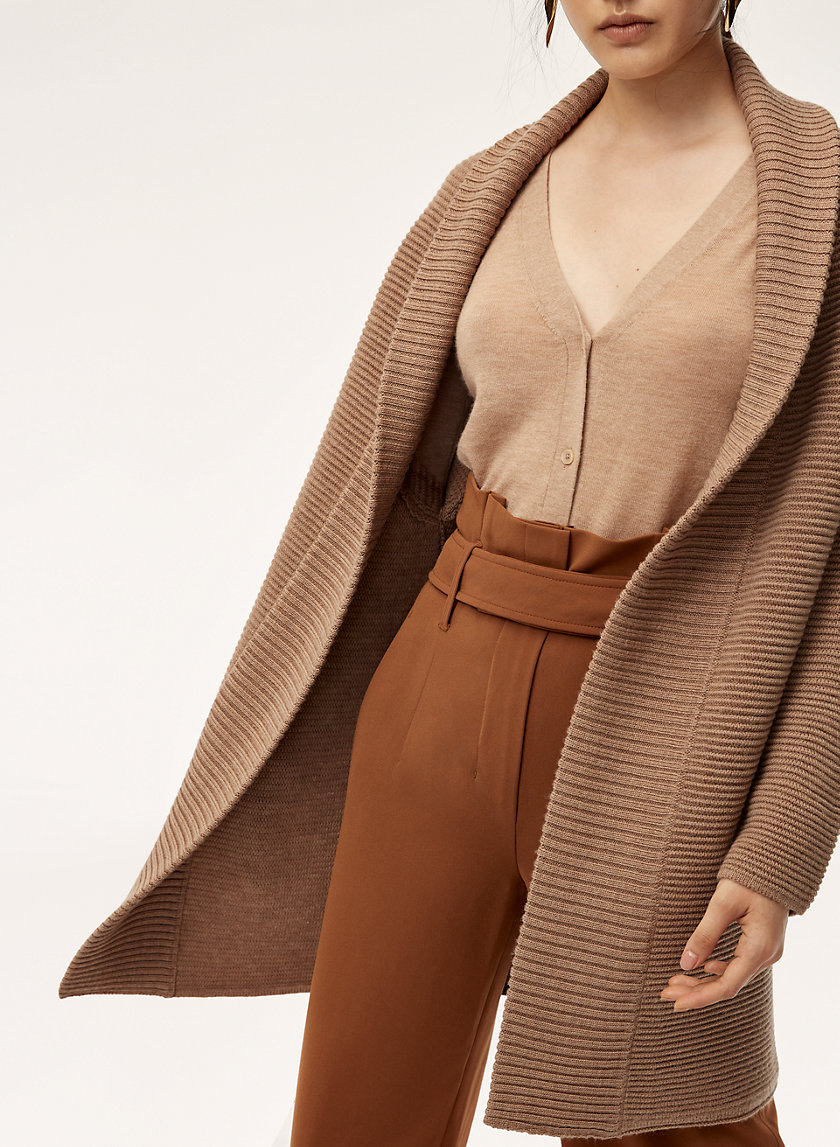 MATT CARDIGAN - Chunky-knit, collared cardigan MATT CARDIGAN - Chunky-knit, collared cardigan