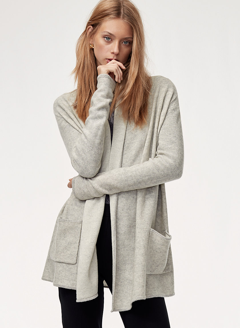 BEEKMAN CARDIGAN - Wool-cashmere cardigan sweater BEEKMAN CARDIGAN - Wool-cashmere cardigan sweater