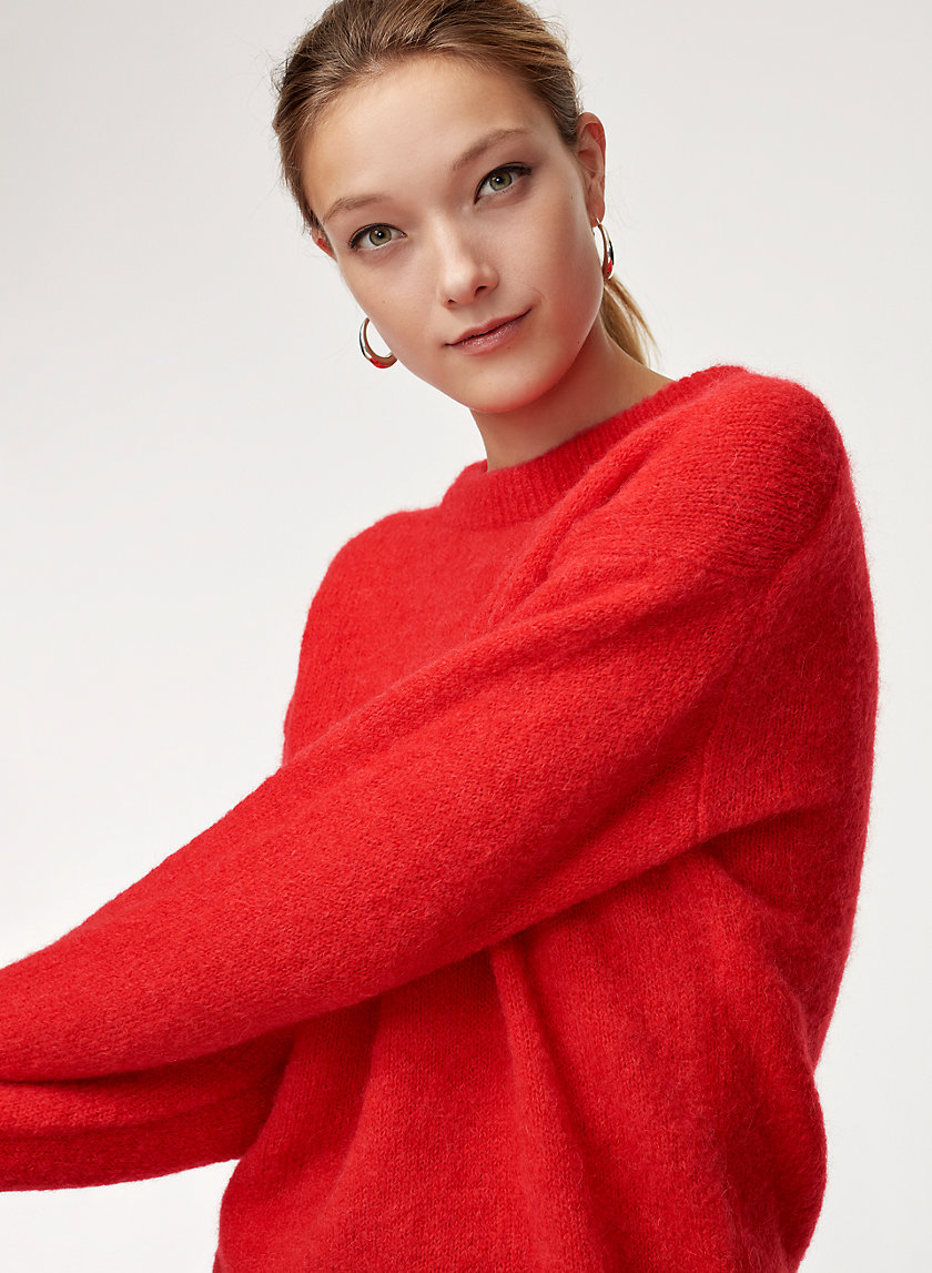 CALVIN SWEATER - Knitted crewneck sweater CALVIN SWEATER - Knitted crewneck sweater