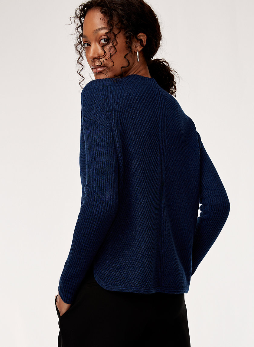 CHALMERS SWEATER - Chevron-pattern sweater CHALMERS SWEATER - Chevron-pattern sweater