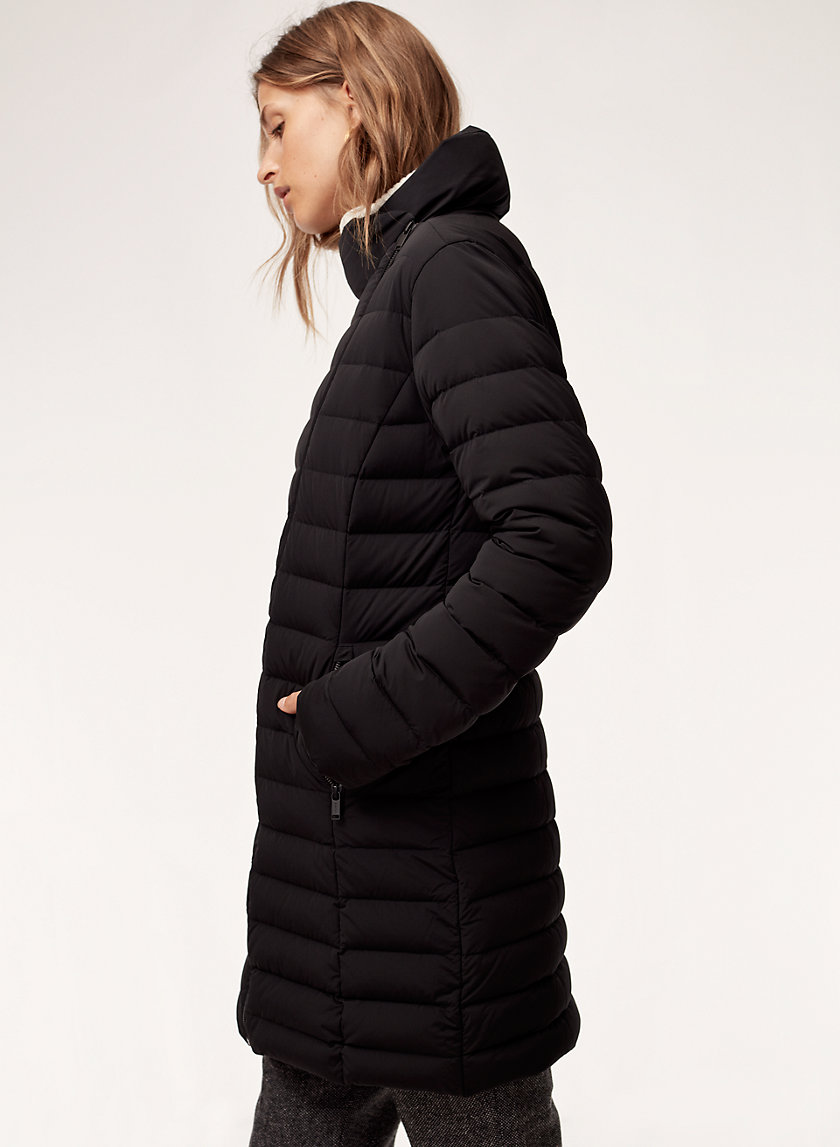 REZA PUFFER - Mid-length, moto puffer jacket REZA PUFFER - Mid-length, moto puffer jacket