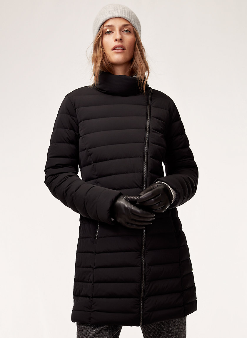 REZA PUFFER - Mid-length, moto puffer jacket REZA PUFFER - Mid-length, moto puffer jacket