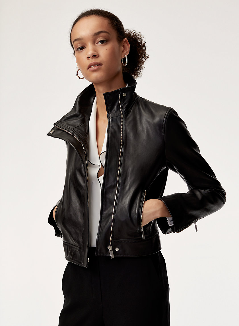 Babaton JAGGER LEATHER MOTO | Aritzia Babaton JAGGER LEATHER MOTO | Aritzia