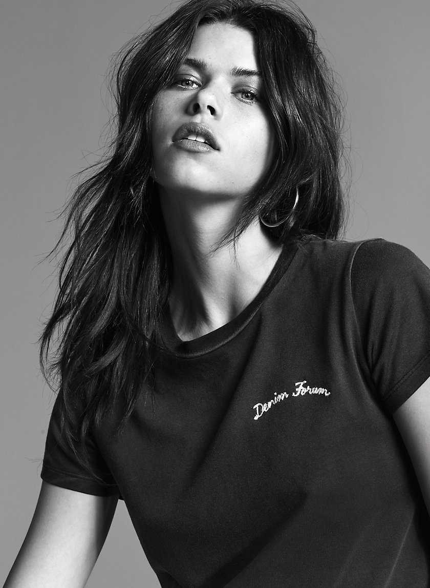 Denim Forum THE BRIGITTE T-SHIRT | Aritzia Denim Forum THE BRIGITTE T-SHIRT | Aritzia