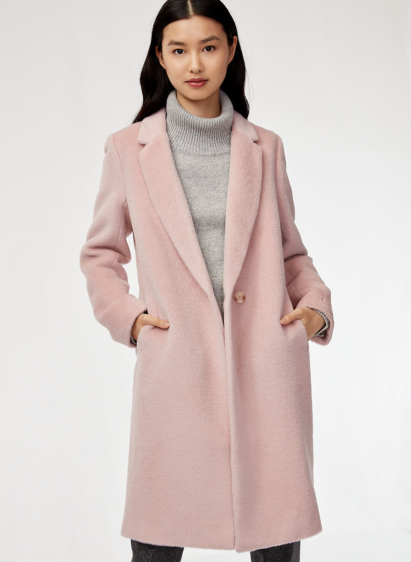 STEDMAN COAT - Mid-length, alpaca-wool coat STEDMAN COAT - Mid-length, alpaca-wool coat