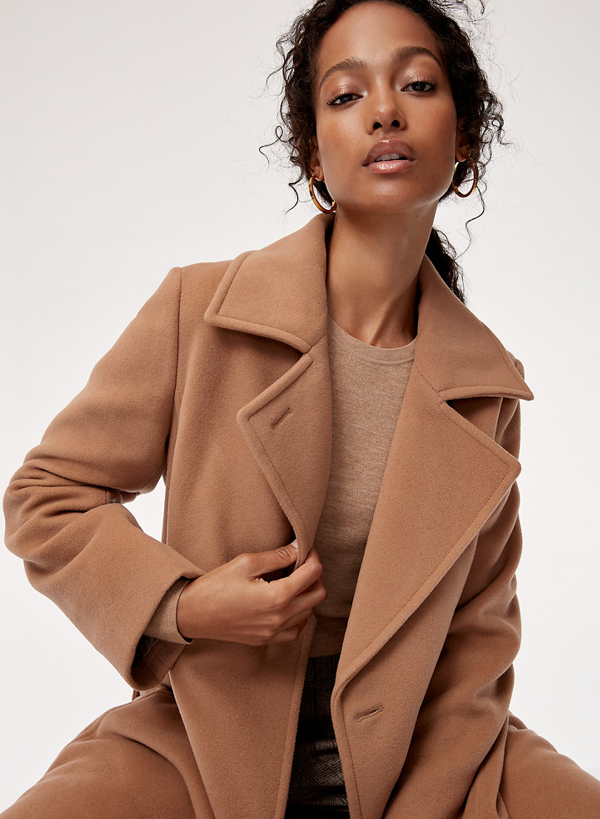 ROBBIE WOOL COAT LONG - Belted, virgin-wool coat ROBBIE WOOL COAT LONG - Belted, virgin-wool coat