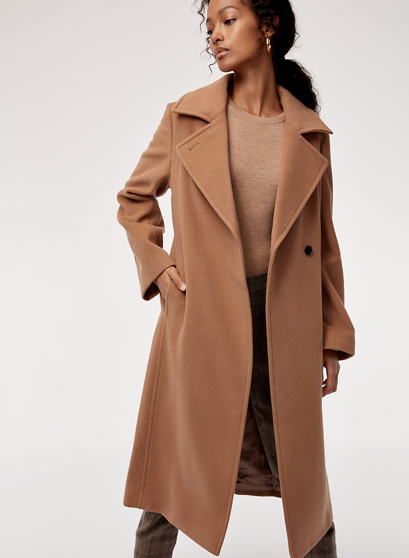ROBBIE WOOL COAT LONG - Belted, virgin-wool coat ROBBIE WOOL COAT LONG - Belted, virgin-wool coat