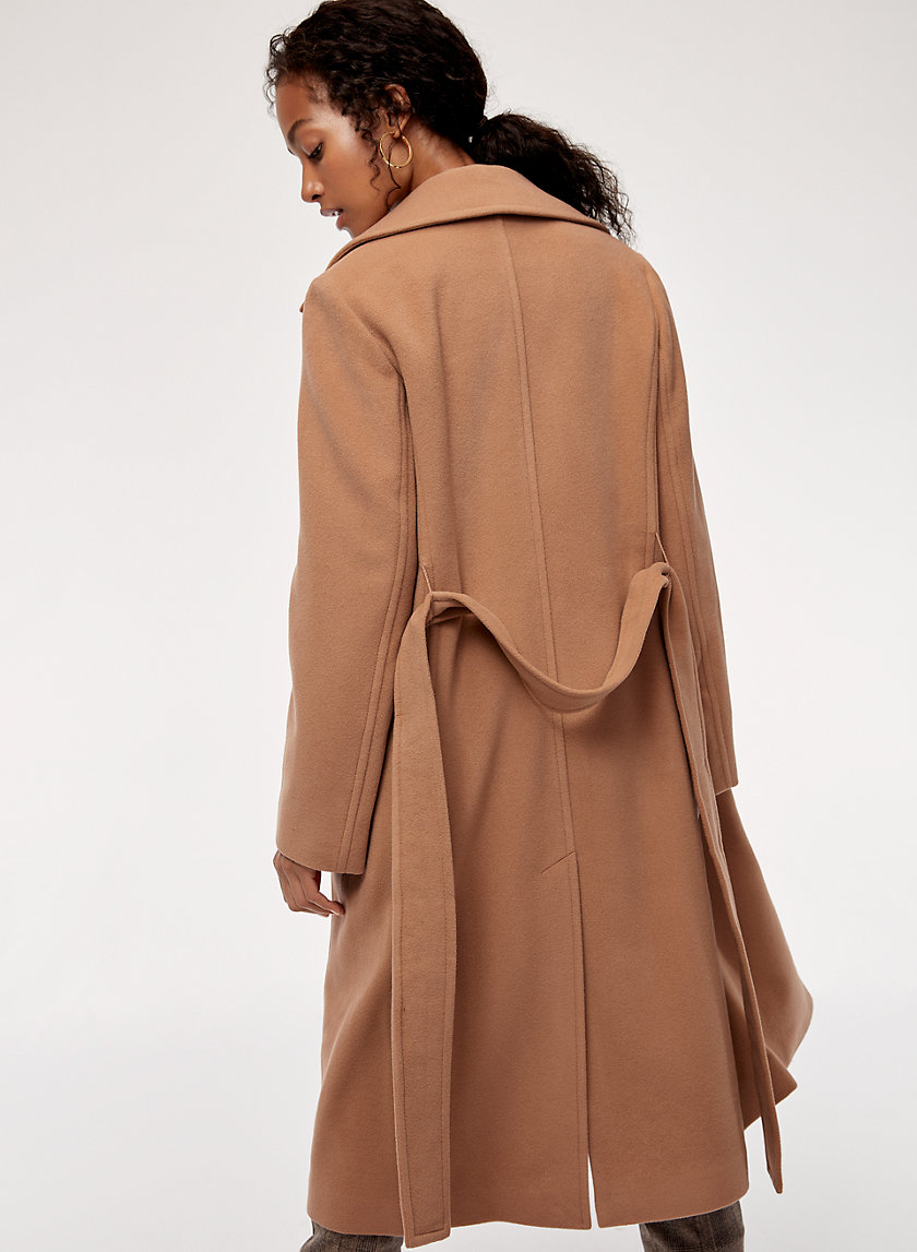 ROBBIE WOOL COAT LONG - Belted, virgin-wool coat ROBBIE WOOL COAT LONG - Belted, virgin-wool coat