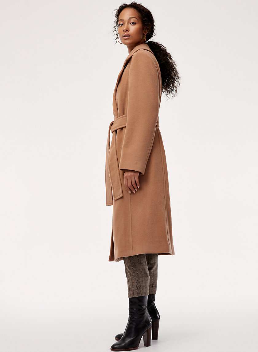 ROBBIE WOOL COAT LONG - Belted, virgin-wool coat ROBBIE WOOL COAT LONG - Belted, virgin-wool coat