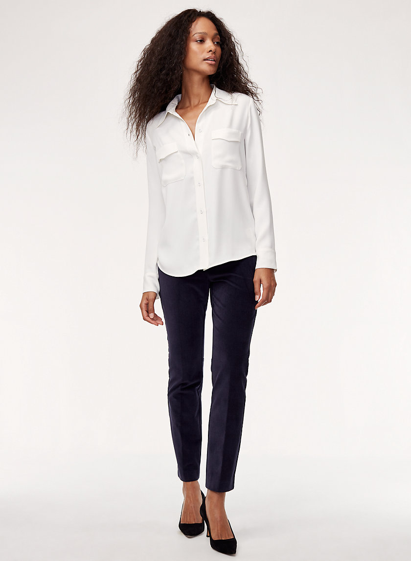 NIGEL PANT - High-waisted corduroy pant NIGEL PANT - High-waisted corduroy pant
