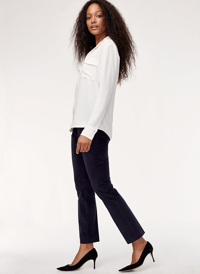 NIGEL PANT - High-waisted corduroy pant NIGEL PANT - High-waisted corduroy pant