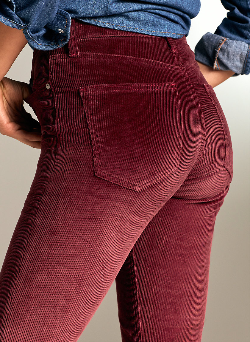 THE MARIANNE FLARE - High-waisted, flare corduroy THE MARIANNE FLARE - High-waisted, flare corduroy