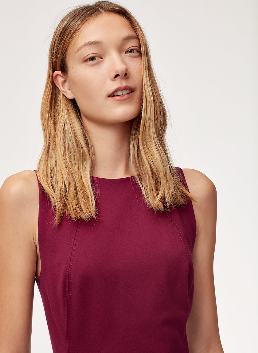 MIGUEL DRESS SHORT - Slim, tailored mini dress MIGUEL DRESS SHORT - Slim, tailored mini dress