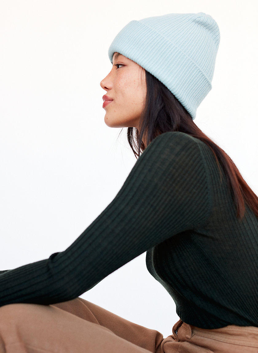 JUSTINE BEANIE - Ribbed knit beanie JUSTINE BEANIE - Ribbed knit beanie