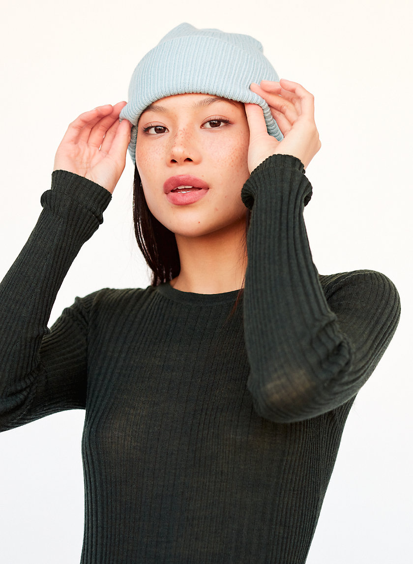 JUSTINE BEANIE - Ribbed knit beanie JUSTINE BEANIE - Ribbed knit beanie
