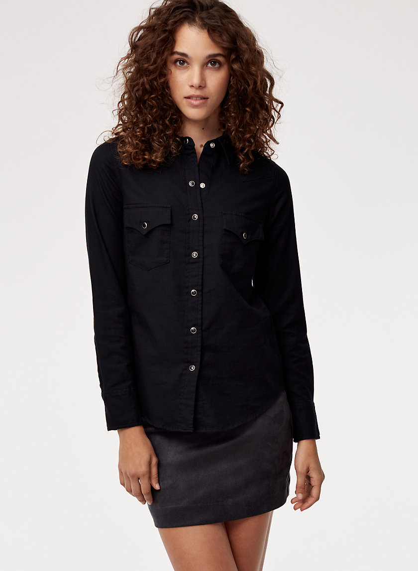 WESTERN SHIRT - Button-down western-style shirt WESTERN SHIRT - Button-down western-style shirt