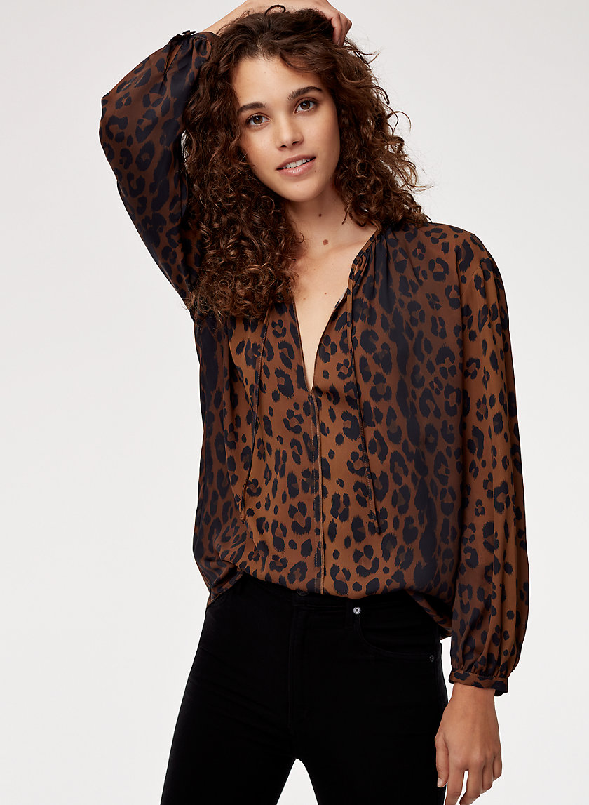 Talula TIE-NECK BLOUSE | Aritzia Talula TIE-NECK BLOUSE | Aritzia