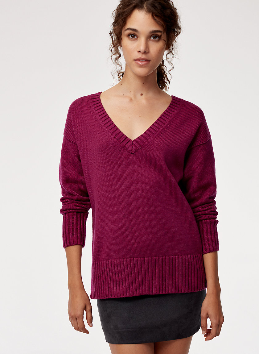 Talula RELAXED V SWEATER | Aritzia Talula RELAXED V SWEATER | Aritzia