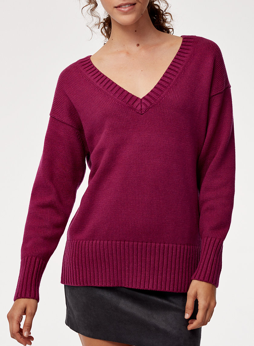 RELAXED V SWEATER RELAXED V SWEATER